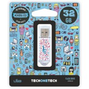 TechOneTech Music Dream Memoria USB 2.0 32GB (Pendrive)