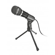 Trust Starzz Microfono - Boton Silenciador - Tripode - Jack 3.5mm - Cable de 2.5m