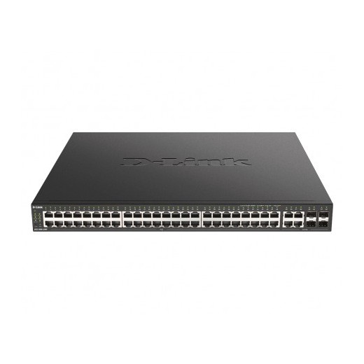 D-Link Switch Gestionado 48 Puertos GIGA PoE + 4 Puertos Combo SFP