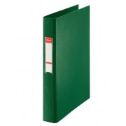 Esselte Carpeta de Anillas - Formato Folio - Capacidad para 190 Hojas - 2 Anillas de 25mm - Color Verde