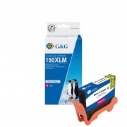 G&G Lexmark 150XL Magenta Cartucho de Tinta Generico - Reemplaza 14N1616E/14N1646E/14N1609E