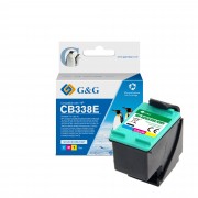 G&G HP 351XL Color Cartucho de Tinta Remanufacturado - Reemplaza CB337EE/CB338EE
