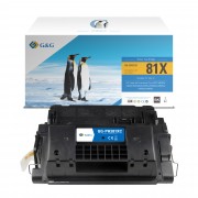 G&G HP CF281X Negro Cartucho de Toner Generico - Reemplaza 81X