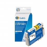 G&G Epson T0712/T0892 Cyan Cartucho de Tinta Generico - Reemplaza C13T07124012/C13T08924011