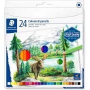 Staedtler 146C Pack de 24 Lapices de Colores - Mina Suave - Colores Surtidos