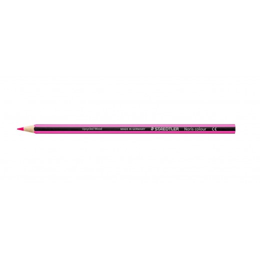 Staedtler Noris Colour 185 Lapiz Hexagonal de Color - Resistencia a la Rotura - Material Wopex - Color Magenta