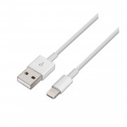 Aisens Cable Lightning a USB 2.0 - Lightning/M-USB A Macho - 1.0m - Color Blanco