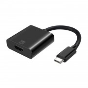 Aisens Conversor USB-C a HDMI 4K@60HZ - USB-C/M-HDMI/H - 15cm - Color Negro