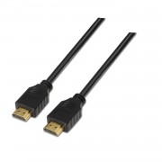 Aisens Cable HDMI Alta Velocidad / HEC - A Macho-A Macho - 1.0m - Full HD - Color Negro