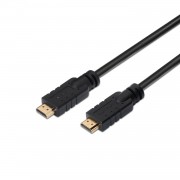 Aisens Cable HDMI Alta Velocidad / HEC con Repetidor - A Macho-A Macho - 30m - Chipset para Amplificar la Señal Full HD - Colo