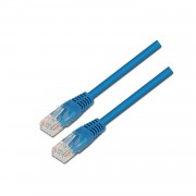 Aisens Cable de Red Latiguillo RJ45 Cat.5e UTP AWG24 - 2.0m - 10/100 Mbit/s - Color Azul