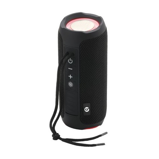 Coolsound Boom Altavoz Bluetooth Led 10W - Bateria 1200mAh - Autonomia 3-4h - Color Negro