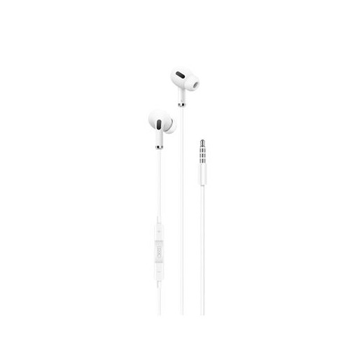 XO EP22 Auriculares Intrauditivos con Microfono - Controles en Cable - Conexion Jack 3.5mm - Cable de 1.20m