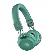 NGS Artica Chill Teal Auriculares Bluetooth 5.0 con Microfono - Diadema Ajustable - Almohadillas Acolchadas - Plegables - Auton