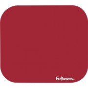 Fellowes Alfombrilla Premium - Base de Goma Antideslizante - Superficie de Poliester - 23.2x19.9cm - Color Rojo