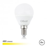 Elbat Bombilla LED G45 6W E14 480lm - 3000K Luz Calida