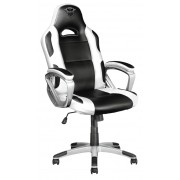Trust Silla Gaming GXT 705W Ryon - Giratoria 360º - Cilindro Gas Clase 4 - Asiento Reclinable con Bloqueo - Peso Max. 150kg -