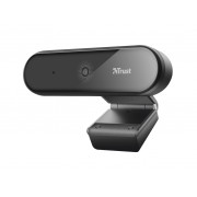 Trust Tyro Webcam Full HD 1080p USB 2.0 - Microfono Incorporado - Enfoque Automatico - Angulo de Vision 64º - Tripode Incluido
