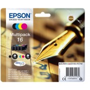 Epson T1626 Pack de 4 Cartuchos de Tinta Originales - C13T16264012