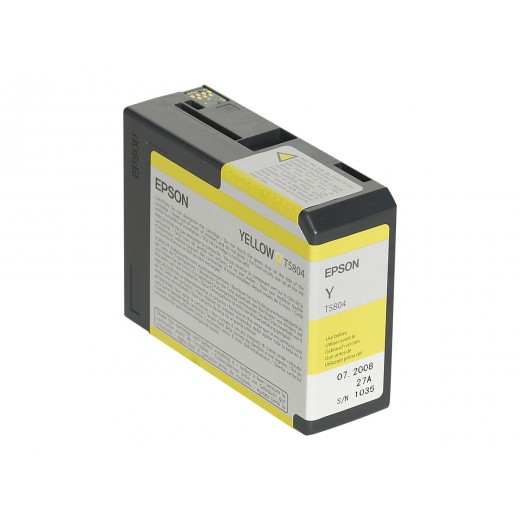 Epson T5804 Amarillo Cartucho de Tinta Original - C13T580400