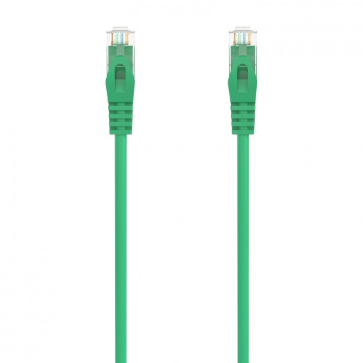 Aisens Cable de Red Latiguillo RJ45 LSZH CAT.6A 500 MHZ UTP AWG24 - 2.0M - Color Verde