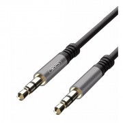 XO Cable Audio Mini Jack 3.5mm Macho a Mini Jack 3.5mm Macho 1m - Color Negro