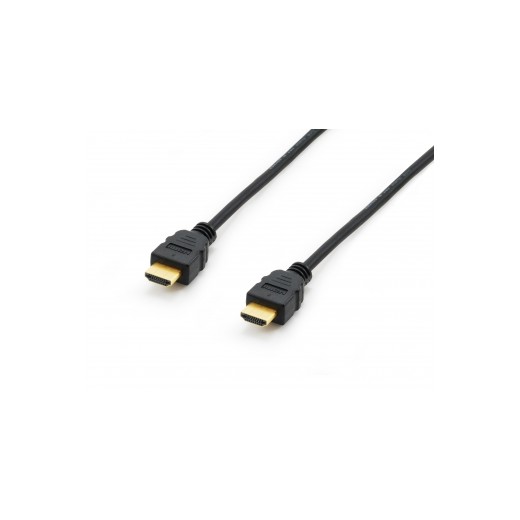 Equip Cable HDMI 1.4 Macho/Macho - Soporta Resolucion de Video de hasta 4K/30Hz. - Alta Velocidad - Longitud 15m - Color Negro