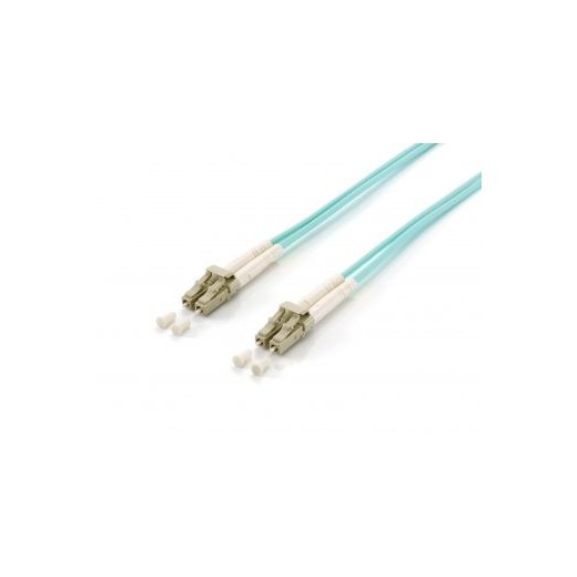 Equip Cable de Conexion de Fibra Optica LC/LC-OM3 30m