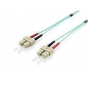 Equip Cable de Conexion de Fibra Optica SC/SC-OM3 2m