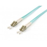 Equip Cable de Conexion de Fibra Optica LC/LC-OM3 1m
