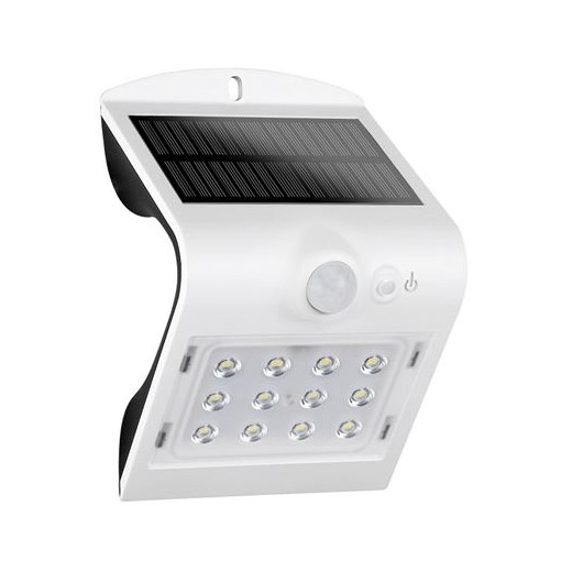 Elbat Aplique LED Solar - 1.5W - 220lm - Doble Iluminacion - Blanco