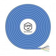 Aisens Cable de Red RJ45 LSZH CPR Dca CAT.6 UTP AWG24 - 305m - Cable Azul