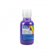Milan Botella de Tempera - 125ml - Tapon Dosificador - Secado Rapido - Mezclable - Color Violeta