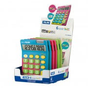 Milan Mix Calculadoras de 10 Digitos - Calculadora de Sobremesa - Teclas Grandes - Tecla Rectificacion Entrada de Datos - Color