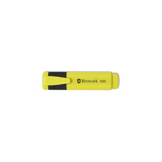 Bismark Rotulador Fluorescente - Punta Biselada 1 - 5mm Aprox - Tinta Base de Agua - Color Amarillo