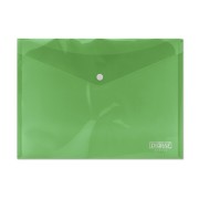 Ingraf Sobre con Cierre de Broche - Polipropileno - Tamaño A4 - Color Verde