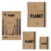 Dohe WWF Classic Expositor de 12 Cuadernos Espiral Wireo - Tamaños A4