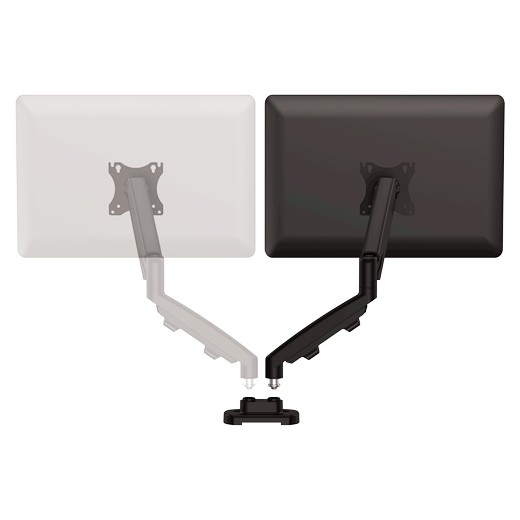 Fellowes Eppa Kit de Conversion para Monitor Doble - Hasta 39 pulgadas y 8kg - Ajustable con Muelle de Gas - Color Negro