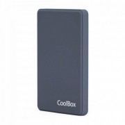 CoolBox SlimColor 2543 Caja Externa Disco Duro SSD y HDD SATA 2.5 pulgadas USB 3.0 - Color Gris