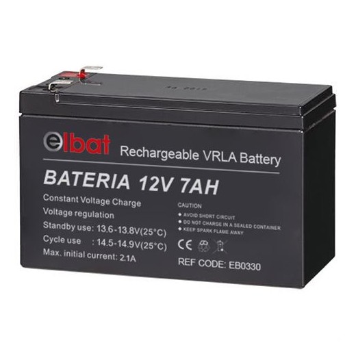 Elbat Bateria 12V - 7Ah