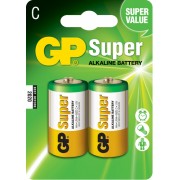 GP Pack de 2 Pilas Super Alcalinas LR14 C 1.5V