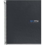Miquel Rius Notebook4 Cuaderno de Espiral Formato A5 - 160 Hojas Lisas Microperforadas con 2 Taladros - Cubiertas de Carton Ext