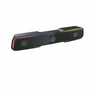 3GO Droxio Nessye Barra de Sonido 2.0 10W - Iluminacion RGB - Conectividad Bluetooth 5.0 + Jack 3.5mm - Alimentacion USB - Colo