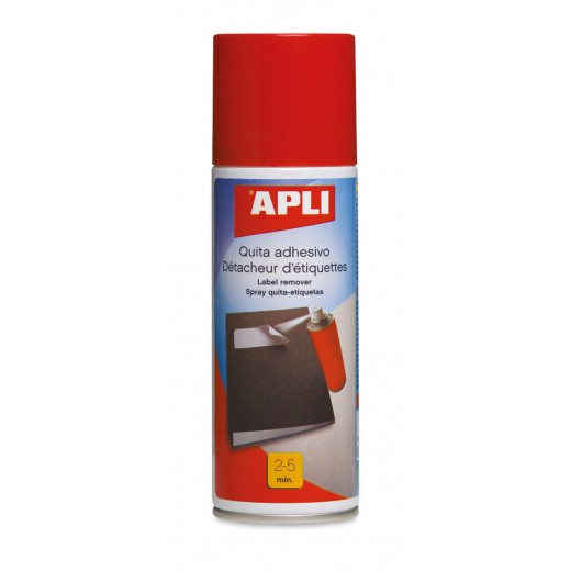 Apli Spray Quita Adhesivo - 200ml - Elimina Facilmente Residuos de Adhesivo y Pegamento en Madera