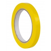 Apli Cinta Adhesiva Amarilla 12mm x 66m - Resistente al Agua y a la Intemperie - Facil de Cortar y Manipular - Ideal para Etiqu