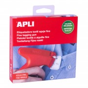 Apli Etiquetadora Textil Fina - Compatible con Agujas y Navetes Apli - No Daña los Tejidos