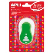 Apli Perforadora Árbol Navidad - Figura 25.4mm - Perfora Papel