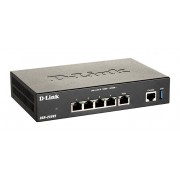 D-Link Router VPN de Servicios Unificados - 3 Puertos LAN - 1 Puerto WAN - 1 Puerto WAN/LAN