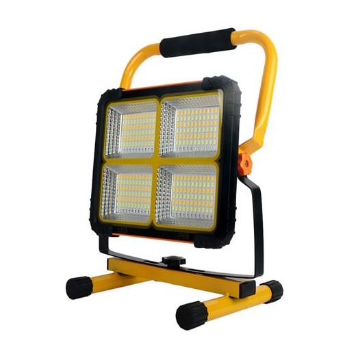Elbat Foco Solar LED 80W 650lm - Panel Solar Integrado 6V