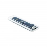 Tooq Carcasa Externa SSD M.2 NGFF/NVMe USB-C 3.1 Gen2 RGB